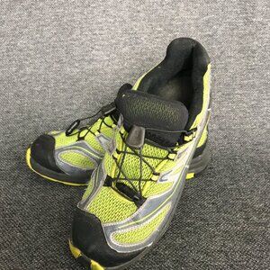 Salomon XA Pro Womens 5 EU 37.5 Trail Running Hiking Shoes Sneakers Green Gray